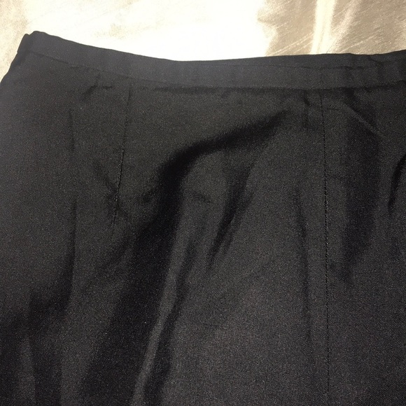 Ann Taylor Black Silk Slacks. Beautiful on!  ❤️ - Picture 8 of 8